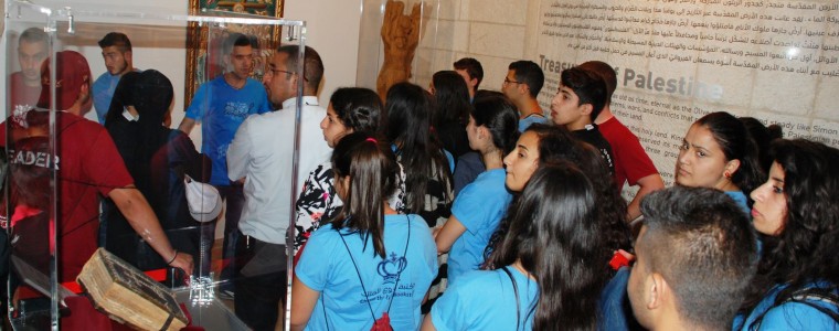 Beit Sahour Latin Parish Summer camp’s visit