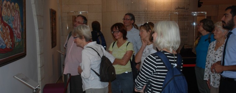 The Cologne-Bethlehem Town Twinning Association’s First Visit to the Bethlehem Museum
